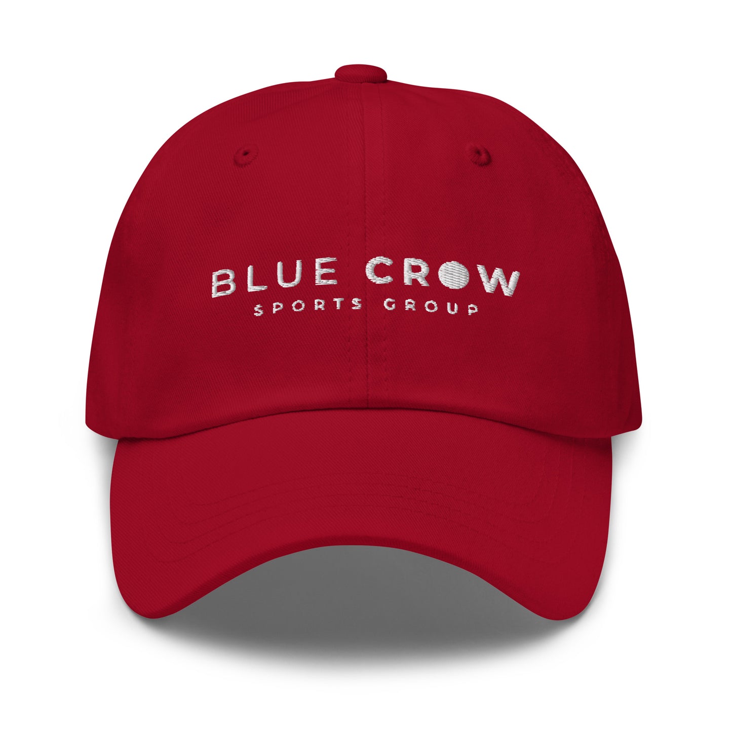 Blue Crow Dad Hat Logo