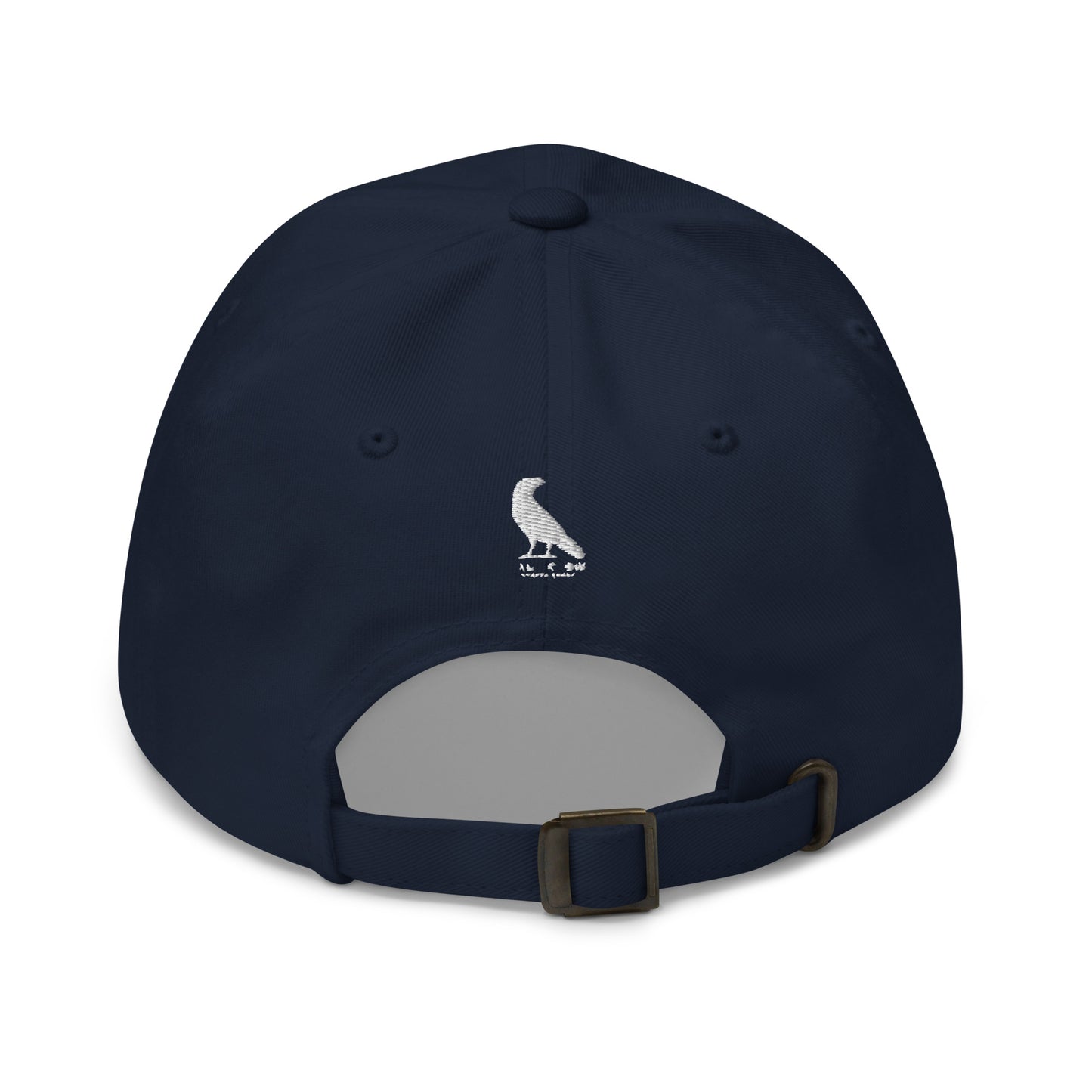 Blue Crow Dad Hat Logo