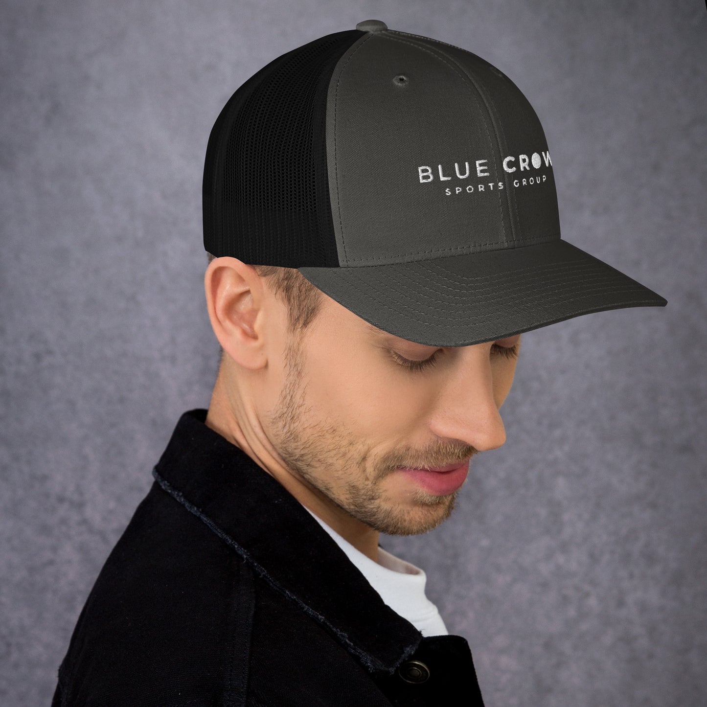 Blue Crow Trucker Cap