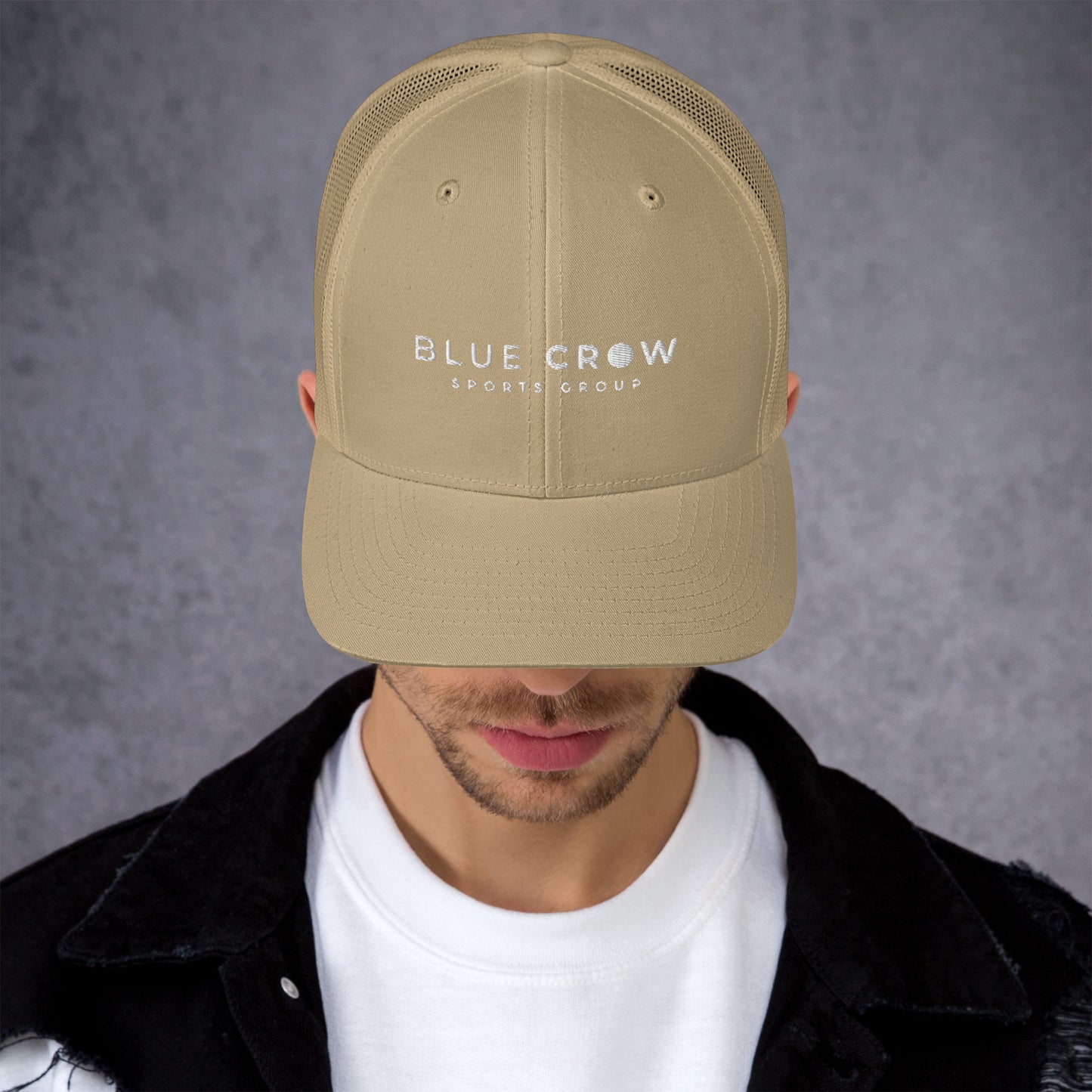 Blue Crow Trucker Cap