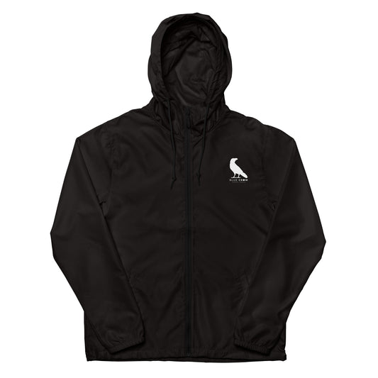 Blue Crow Zip Up Windbreaker