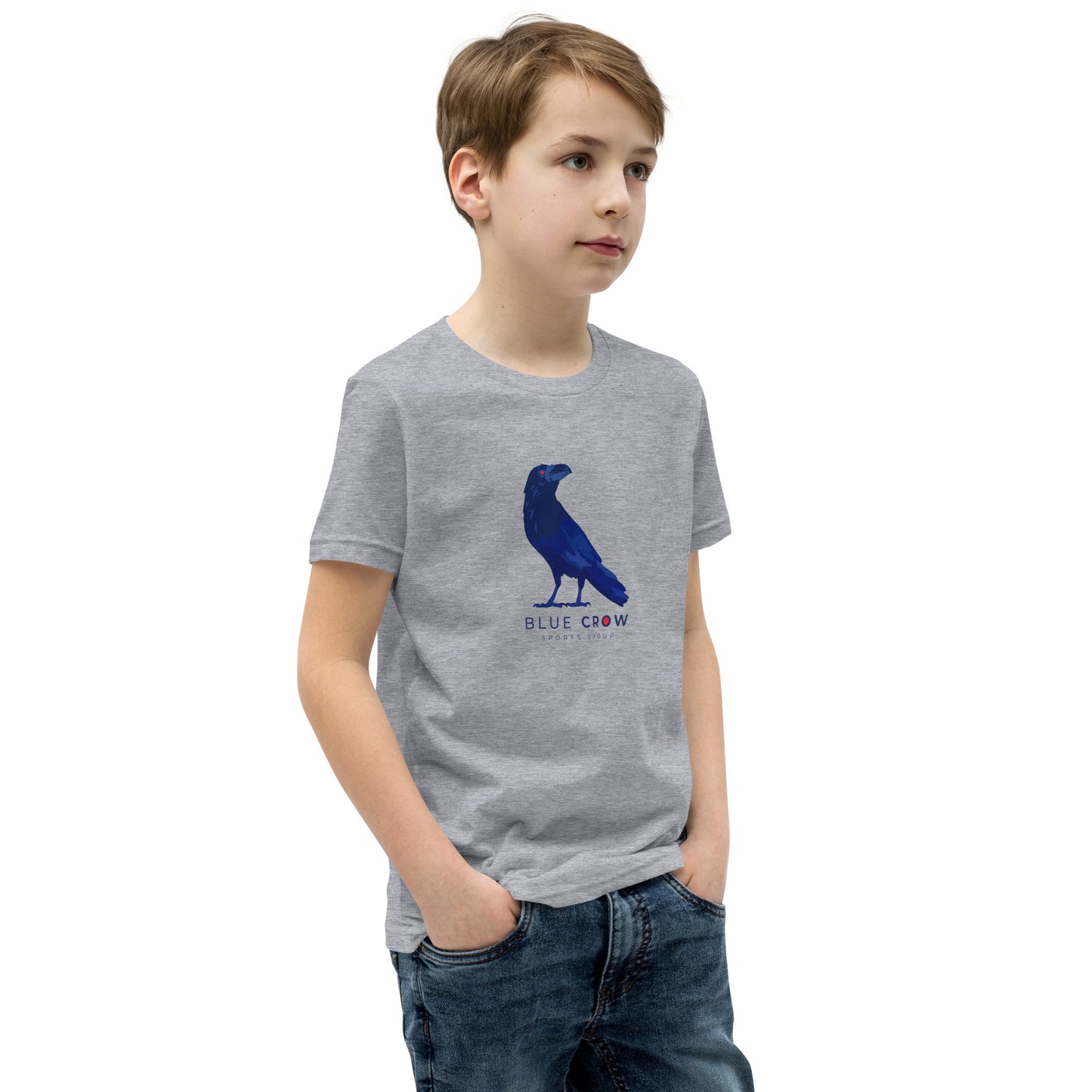 Youth Blue Crow T-Shirt