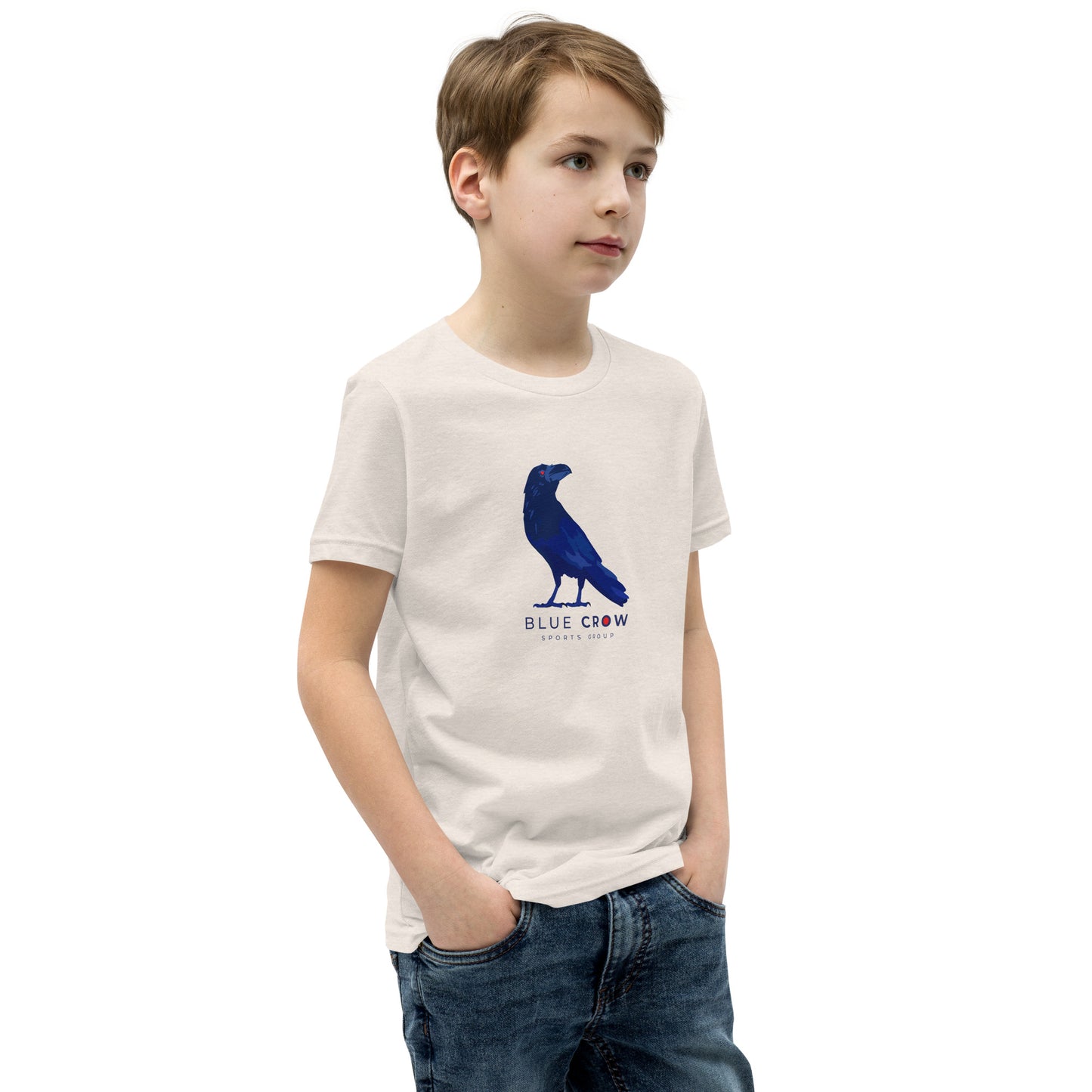 Youth Blue Crow T-Shirt