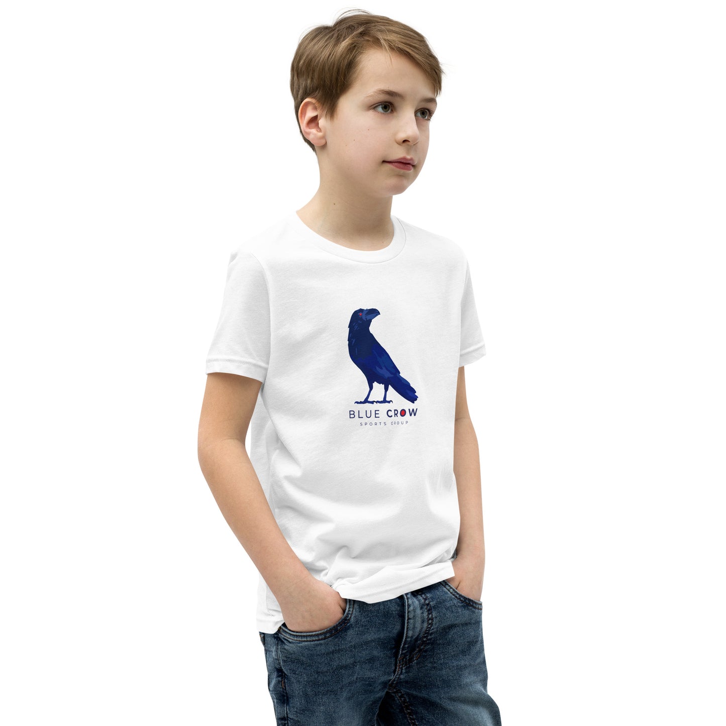 Youth Blue Crow T-Shirt